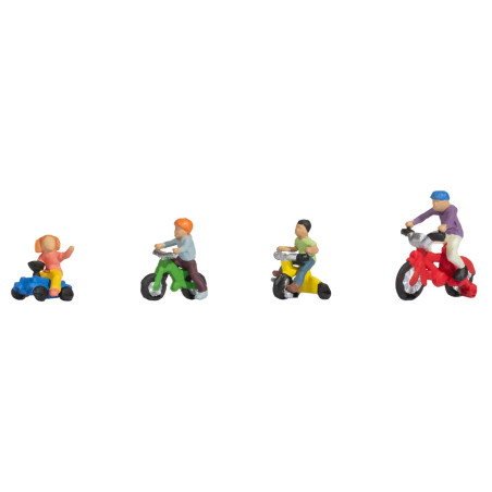 Noch 15908 - Enfants sur vélos H0