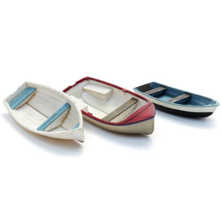 ARTITEC 387.615 - Bateaux à rames en polyester 3x H0