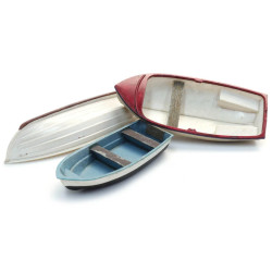 ARTITEC 387.615 - Ruderboote aus Polyester (3x) H0