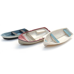 ARTITEC 387.615 - Bateaux à rames en polyester 3x H0