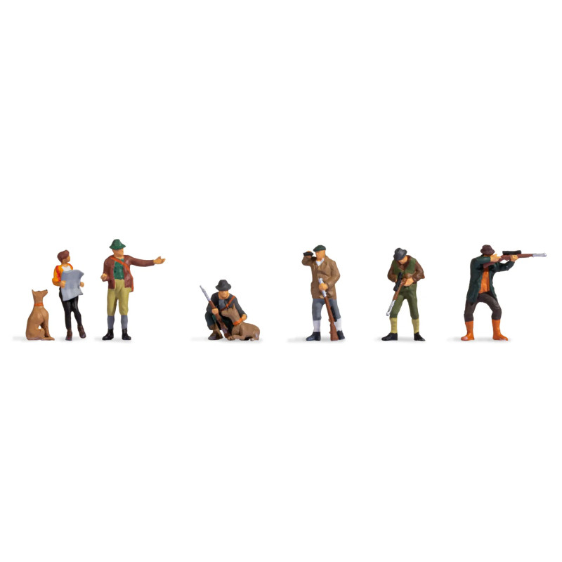 Noch 36059 - Chasseurs et gardes forestiers N