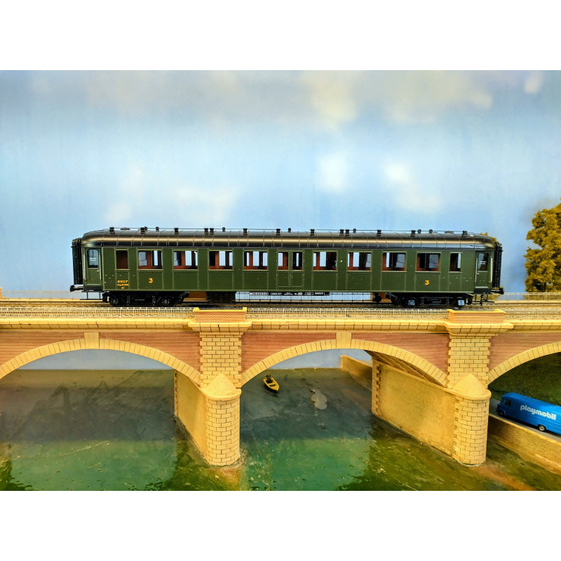 MTH - 1 Voiture OCEM du coffret 20-60019-2 - 2 rails