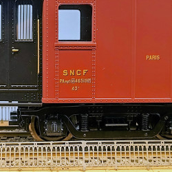 MTH - 1 voiture Postale du coffret 20-60019-2 - 2 rails