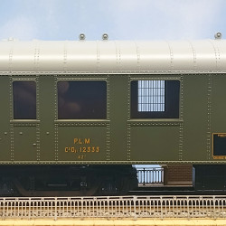 MTH - 1 Voiture mixte OCEM - PLM - du coffret 20-60027 - 3 rails