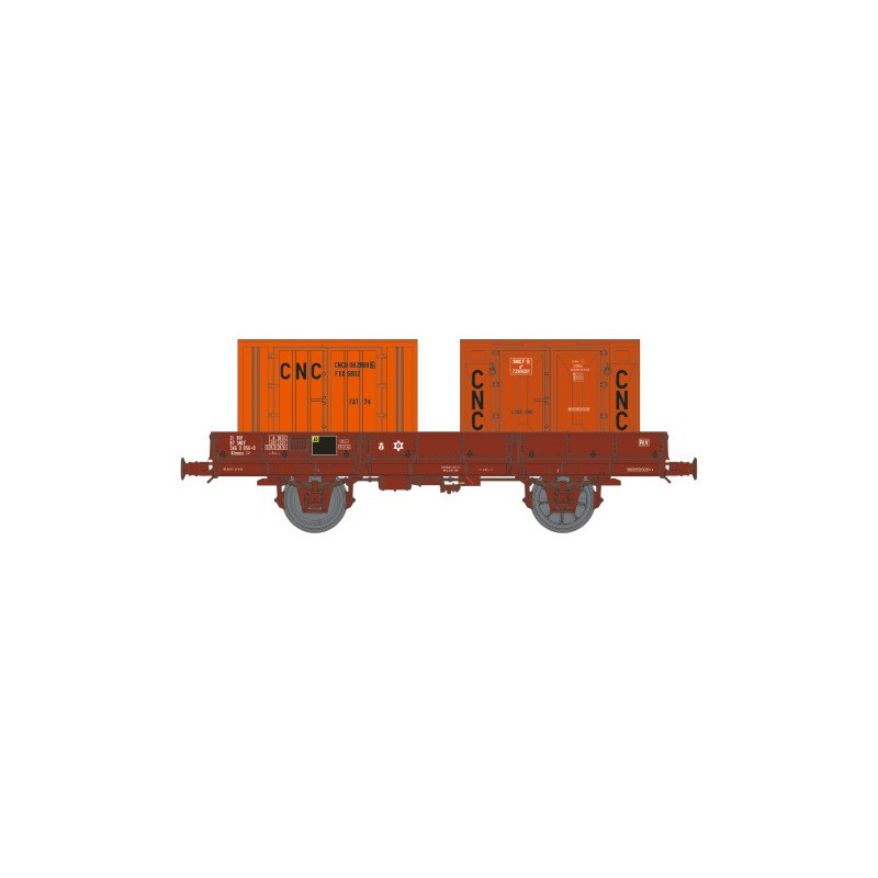 REE WB-081 - Wagon PLAT OCEM 29 Ep.IV - occasion - neuve