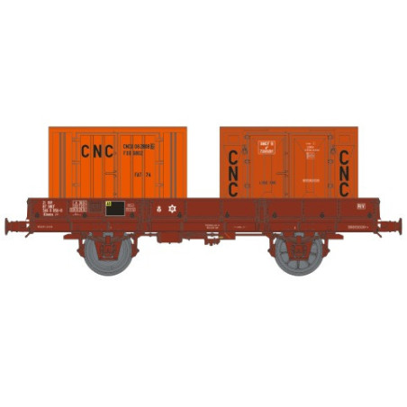 REE WB-081 - Wagon PLAT OCEM 29 Ep.IV - occasion - neuve