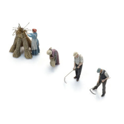 Artitec 5870075 -  Moisson du blé à la faux