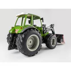 Carson 500907347 - 1:16 RC Tracteur m. Chargeur frontal 2.4G 100%.