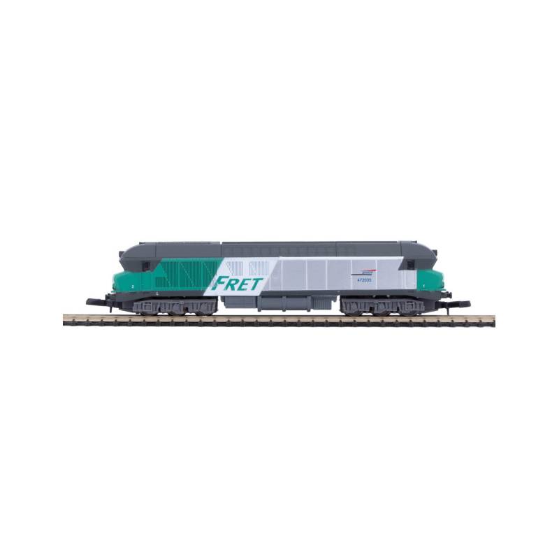 Azar L02-FR1A - CC72035 Locomotive CC72000 dans sa livrée FRET SNCF - version analogique