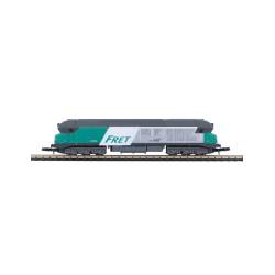 Azar L02-FR1A - CC72035 Locomotive CC72000 dans sa livrée FRET SNCF - version analogique