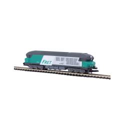 AZAR MODELS L02-FR1A - CC72035 Locomotive CC72000 dans sa livrée FRET SNCF - version analogique