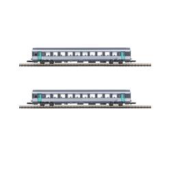AZAR MODELS V01-CPP2 - Voitures CORAIL VTU x2 - livrée Nouvelle déco - 2Cl