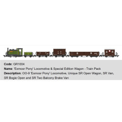 Peco GR1004 - Sonderedition OO-9 Güterzug-Set