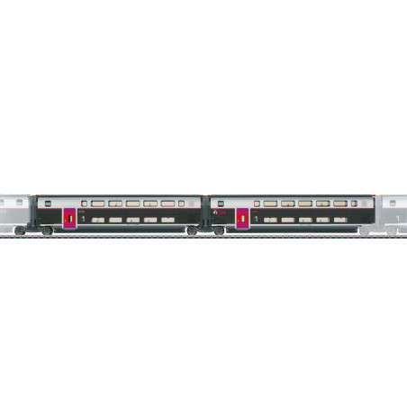 Marklin 43428 - Voitures complémentaires pour le TGV INOUI, set 1