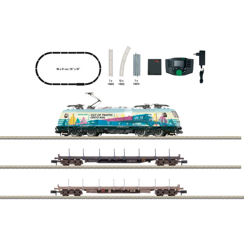 Minitrix 11165 - Coffret de départ Digital "Train marchandises"