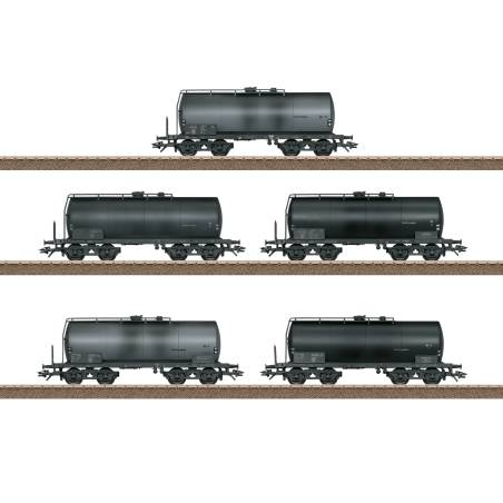 Trix 24145 - Coffret de wagons-citernes unifiés