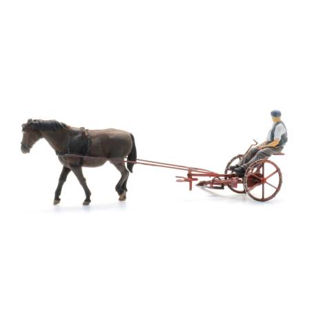 Artitec 387.610 - Mähbalken mit Pferd + Figur