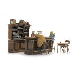Artitec 387.692 - Café-Einrichtung mit 3 Figuren
