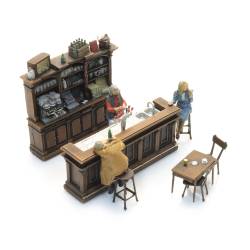 Artitec 387.692 - Cafe interior with 3 figures