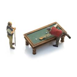 Artitec 387.693 - Billardtisch mit 2 Figuren