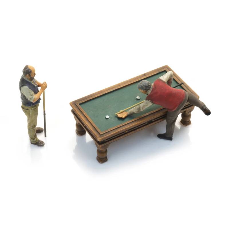 Artitec 387.693 - Billiard table with 2 figures