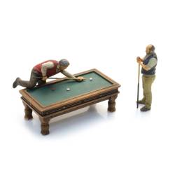 Artitec 387.693 - Billardtisch mit 2 Figuren