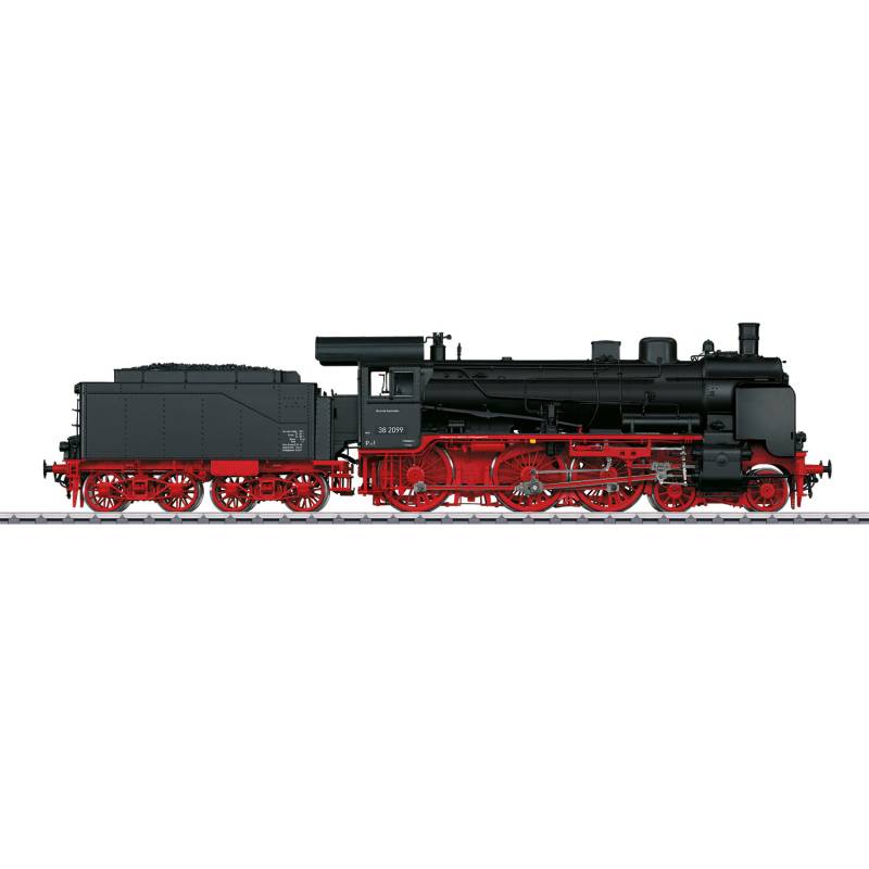 Marklin 55383 - Dampflokomotive mit Schlepptender.
