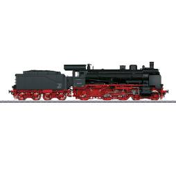 Marklin 55383 - Locomotive à vapeur avec tender séparé. Occasion - neuve
