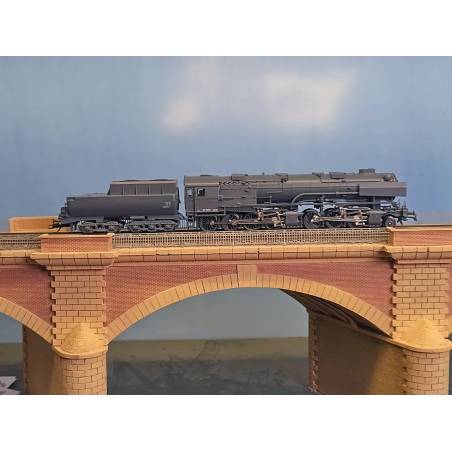 Marklin 3301- Locomotive vapeur Br 53 Borsig en 2 rails - Used - new