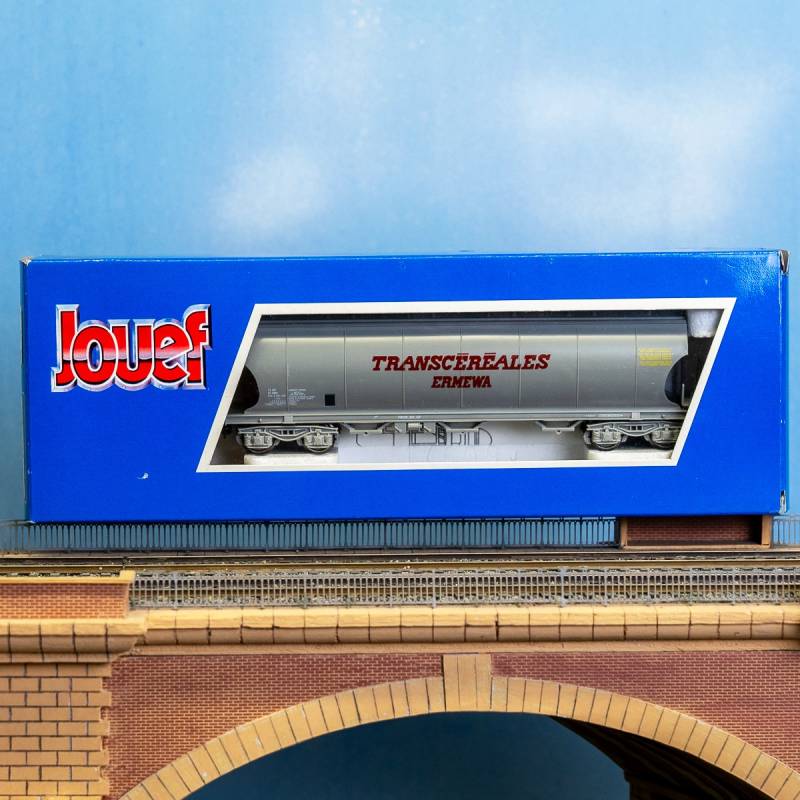 Jouef  663300 - Wagon tremie Transcereales Ermewa - Occasion - neuve