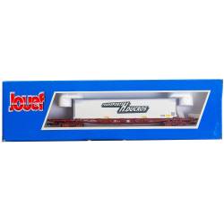 Jouef 669500 - Wagon plat à bogies multifret SNCF caisse  H. Ducros - Gebraucht - neu