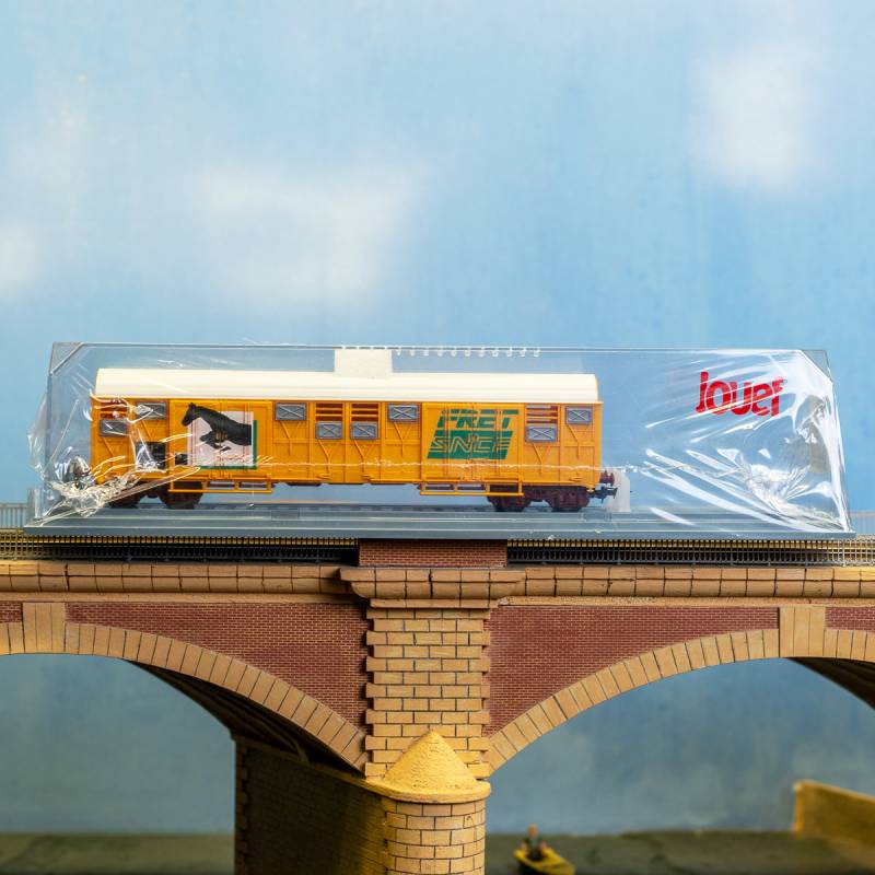 Jouef 656500- Wagon transport de chevaux à bogies de la SNCF - Used - new