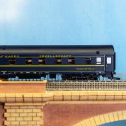 Roco 44839 - U-Hansa ISG, Voiture compagnie des wagons lits affectée à la DB Occasion- neuve