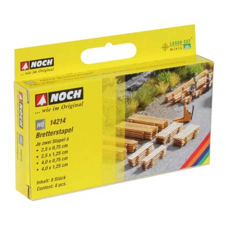 Noch 14214 - Piles de planches
