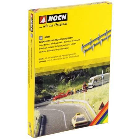 Noch 60511 - Crash Barriers and Road Posts