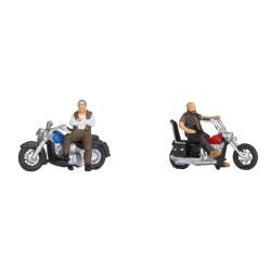Noch 36906 - Rocker auf Motorrädern - 1/160 N