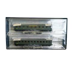 Liliput L350006 - Coffret de 2 voitures 1ére/2éme cl et 3éme cl - SNCF - GEBRAUCHT / NEU