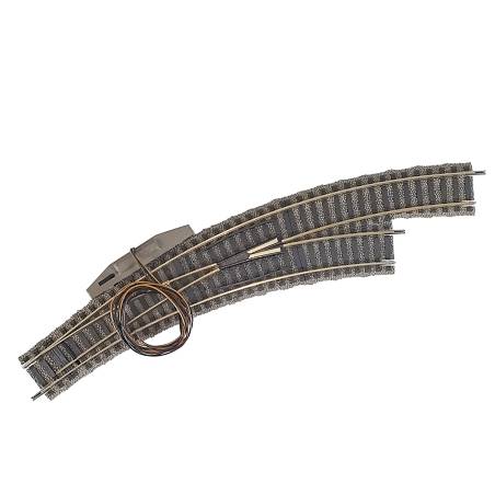 FLEISCHMANN 6142 - 1 d'aiguillage courbe à droite - avec moteur