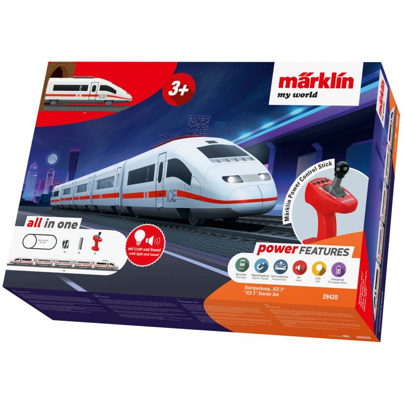 Märklin my world 29420 - Coffret de départ "ICE 3" adapté aux enfants à partir de 3 ans