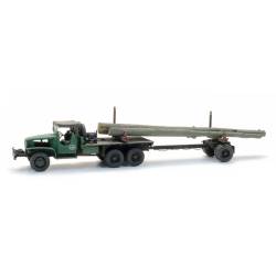 Artitec 387.612 - GMC CCKW-353 grumier - Transporteur de bois - H0