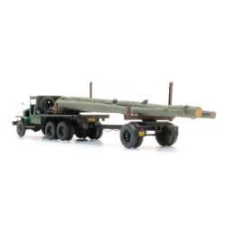 Artitec 387.612 - GMC CCKW-353 grumier - Transporteur de bois - H0