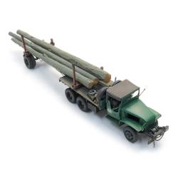 Artitec 387.612 - GMC CCKW-353 grumier - Transporteur de bois - H0