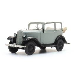 Artitec 387.647 - Opel P4 décapotable, grise