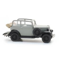 Artitec 387.647 - Opel P4 Dach offen, grau