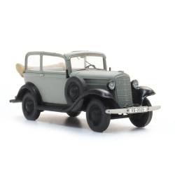Artitec 387.647 - Opel P4 décapotable, grise