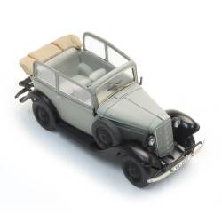 Artitec 387.647 - Opel P4 décapotable, grise