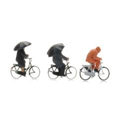Artitec 5220011 - Des cyclistes sous la pluie