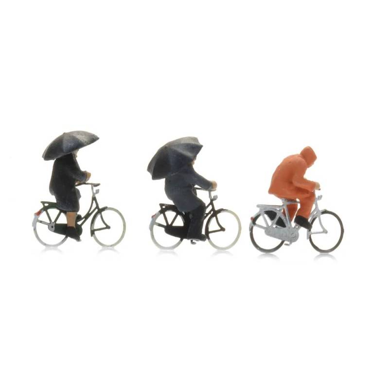 Artitec 5220011 - Des cyclistes sous la pluie