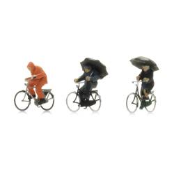 Artitec 5220011 - Des cyclistes sous la pluie