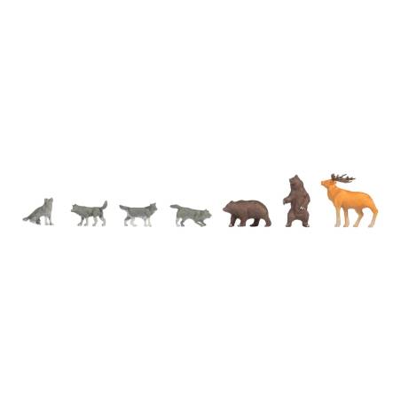 Noch 36746 - Bears and Wolves - HO 1/87